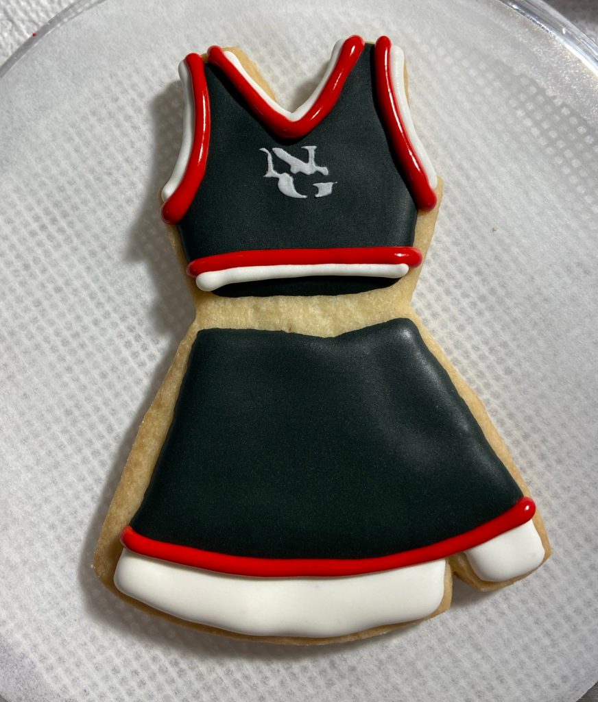 Cheerleading Cookies